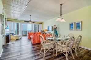 Dining - Oceanfront condo w/ incredible views & community pool! (Kill Devil Hills)
