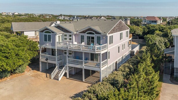 Exterior - Oceanside home with private pool, hot tub, and elevator! (Southern Shores)
