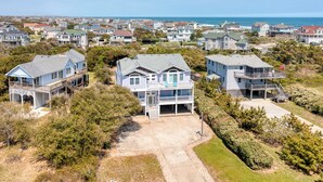 Exterior - Oceanside home with private pool, hot tub, and elevator! (Southern Shores)