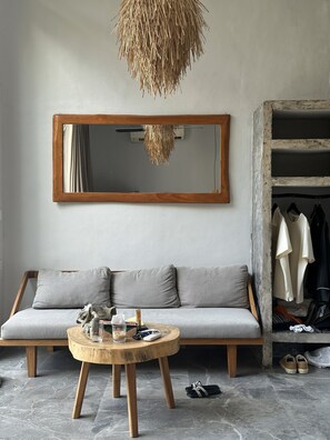Living area - -35% Nomad Luxury Studio, Kitchen & Wi-Fi - Umalas (Badung Regency)