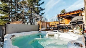 Idromassaggio all'aperto