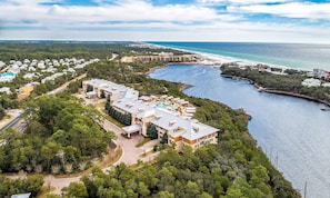 Exterior - Penthouse with Gulf and Lake Views on 30A! (Santa Rosa Beach)