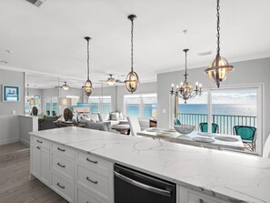 Interior - Gulf Front Condo in Gated Crystal Beach Complex, End Unit (Destin)