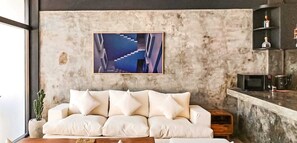 Living area - Luxury 3BR Private Pool Boho Villa•Enclosed Living (Badung Regency)