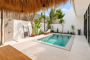 Outdoor pool - 3BR Private Pool Villa in Seminyak • Walk to Beach & Dining (Badung Regency)