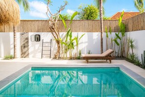 Outdoor pool - 3BR Private Pool Villa in Seminyak • Walk to Beach & Dining (Badung Regency)