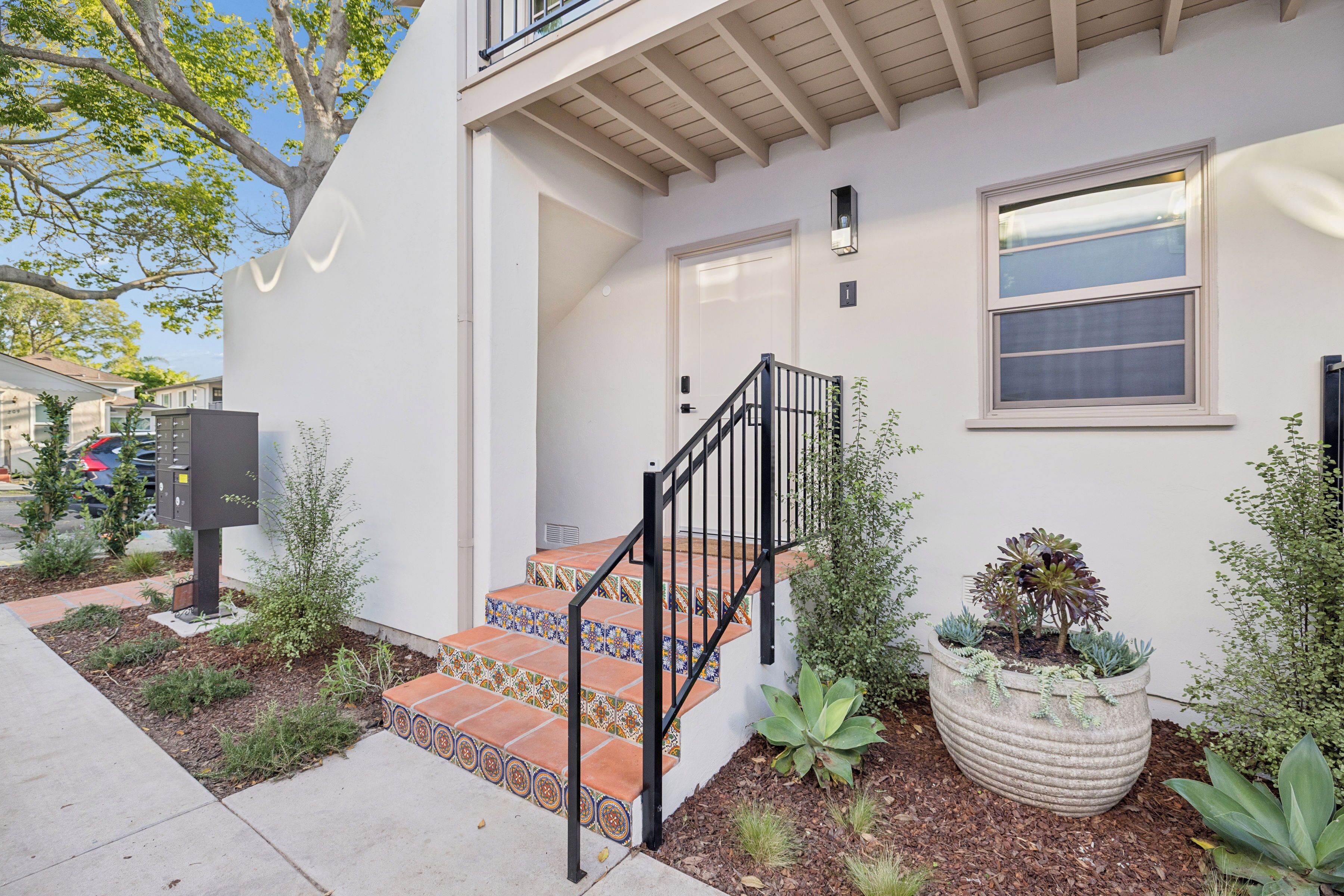 Façade de l’hébergement