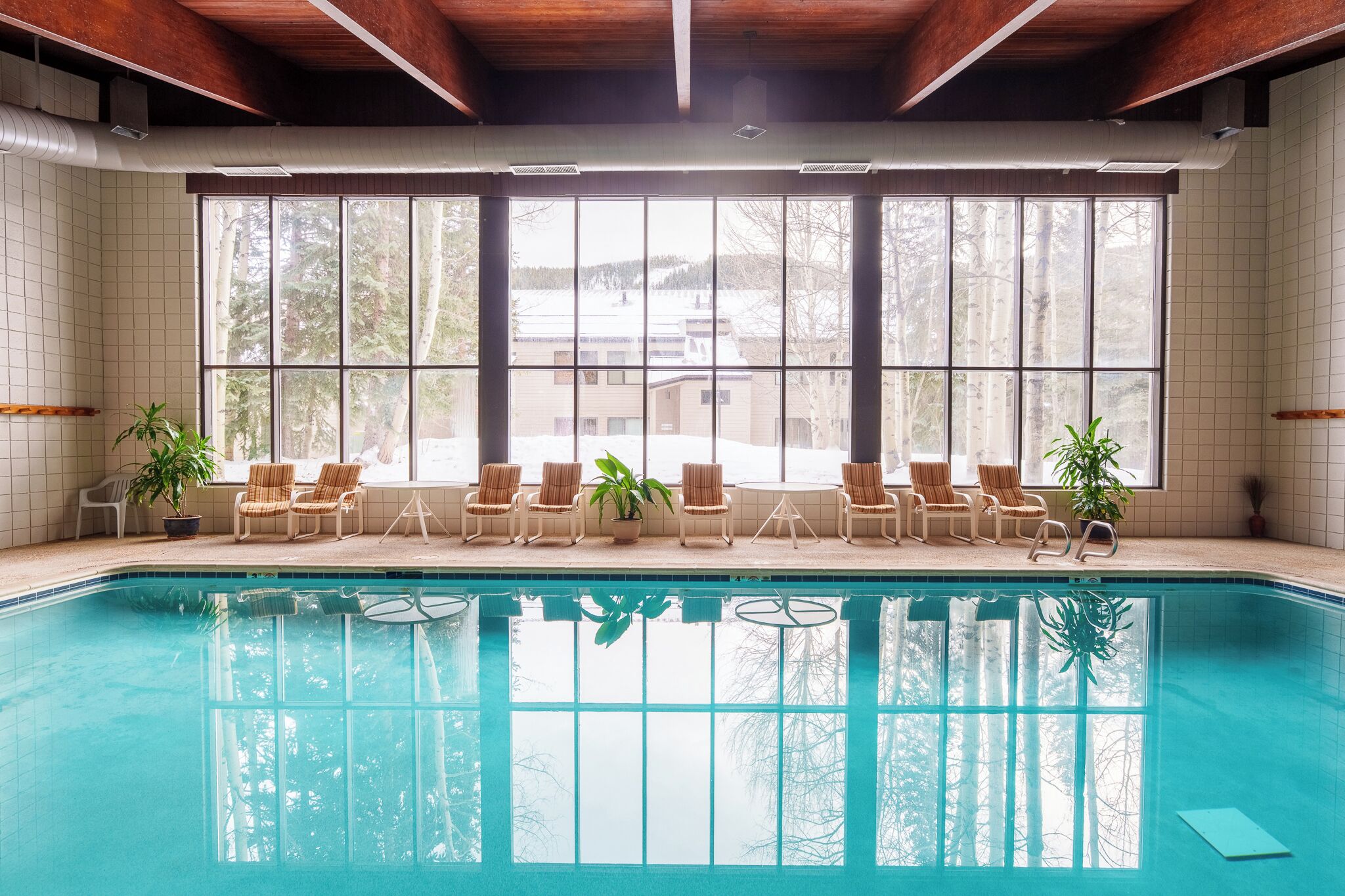 Piscine couverte, piscine chauffée