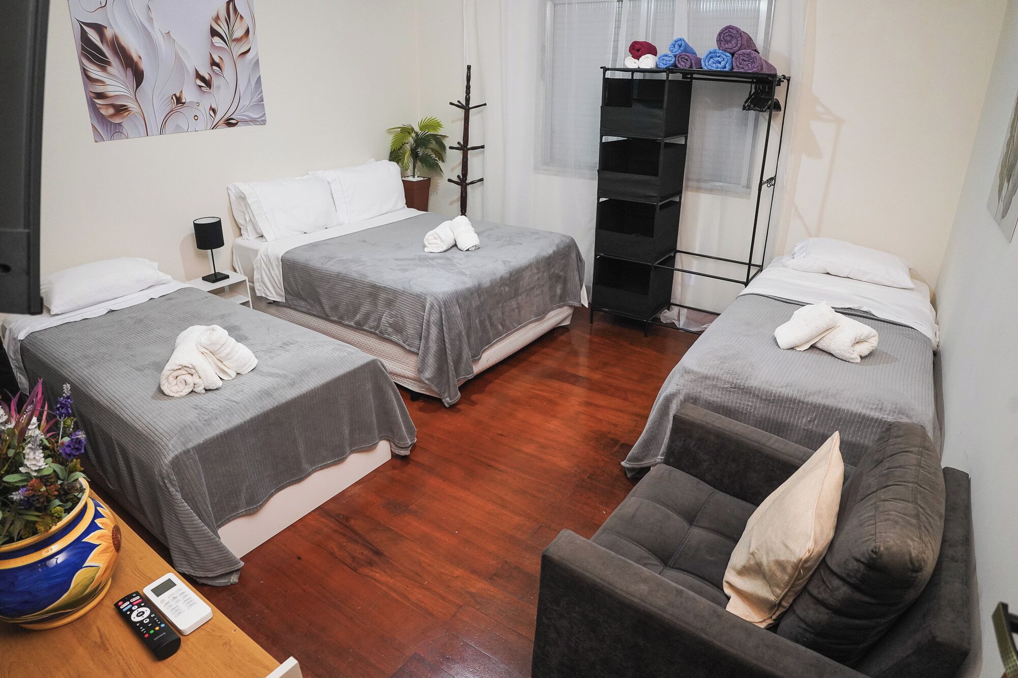 3 bedrooms, WiFi, bed sheets