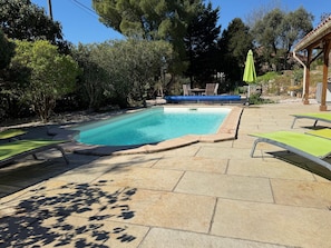 House | Pool | Indoor pool, outdoor pool - La Rocaille, House for 6 With Swimming Pool (Roquebrun)