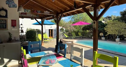 La Rocaille, House for 6 With Swimming Pool