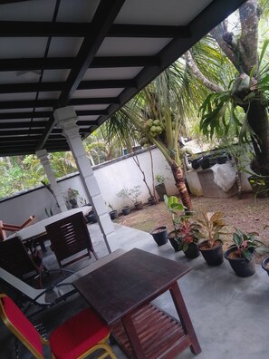 Family Villa, 3 Bedrooms, Garden View | Garden view - New white villa àhàngàmà  (Ahangama)