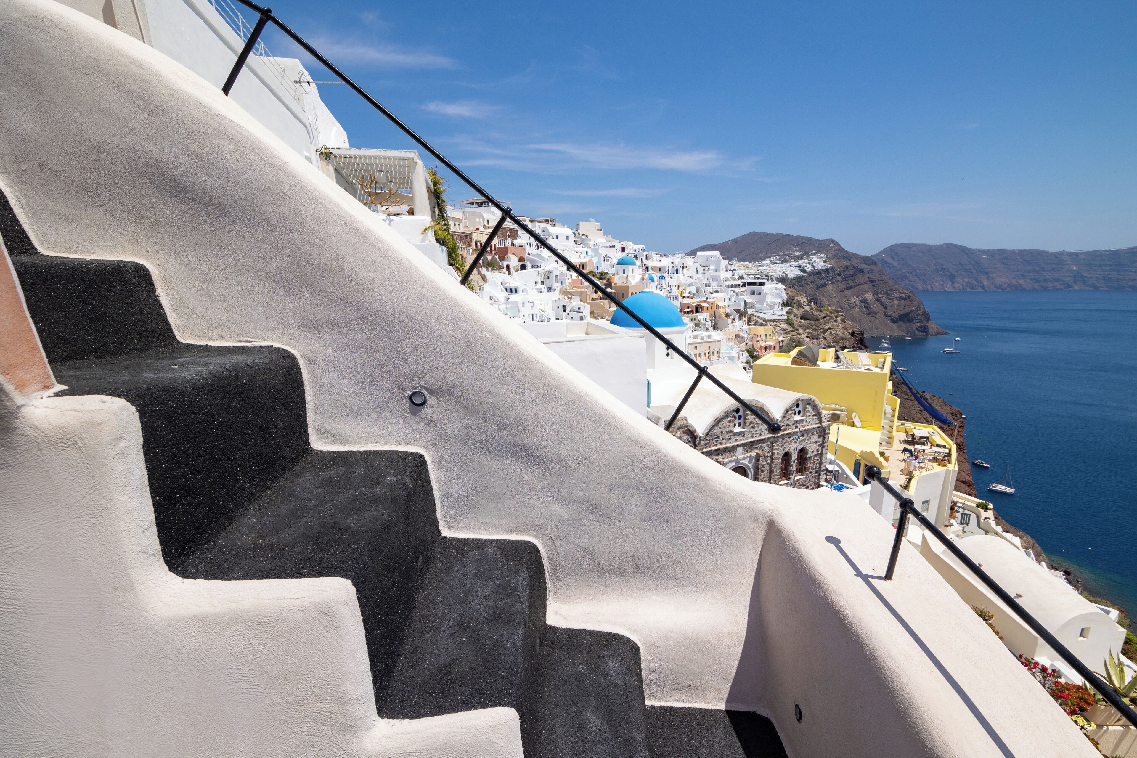 Aether Suite with Caldera View & Outdoor Jetted Tub | Terrasse/Patio