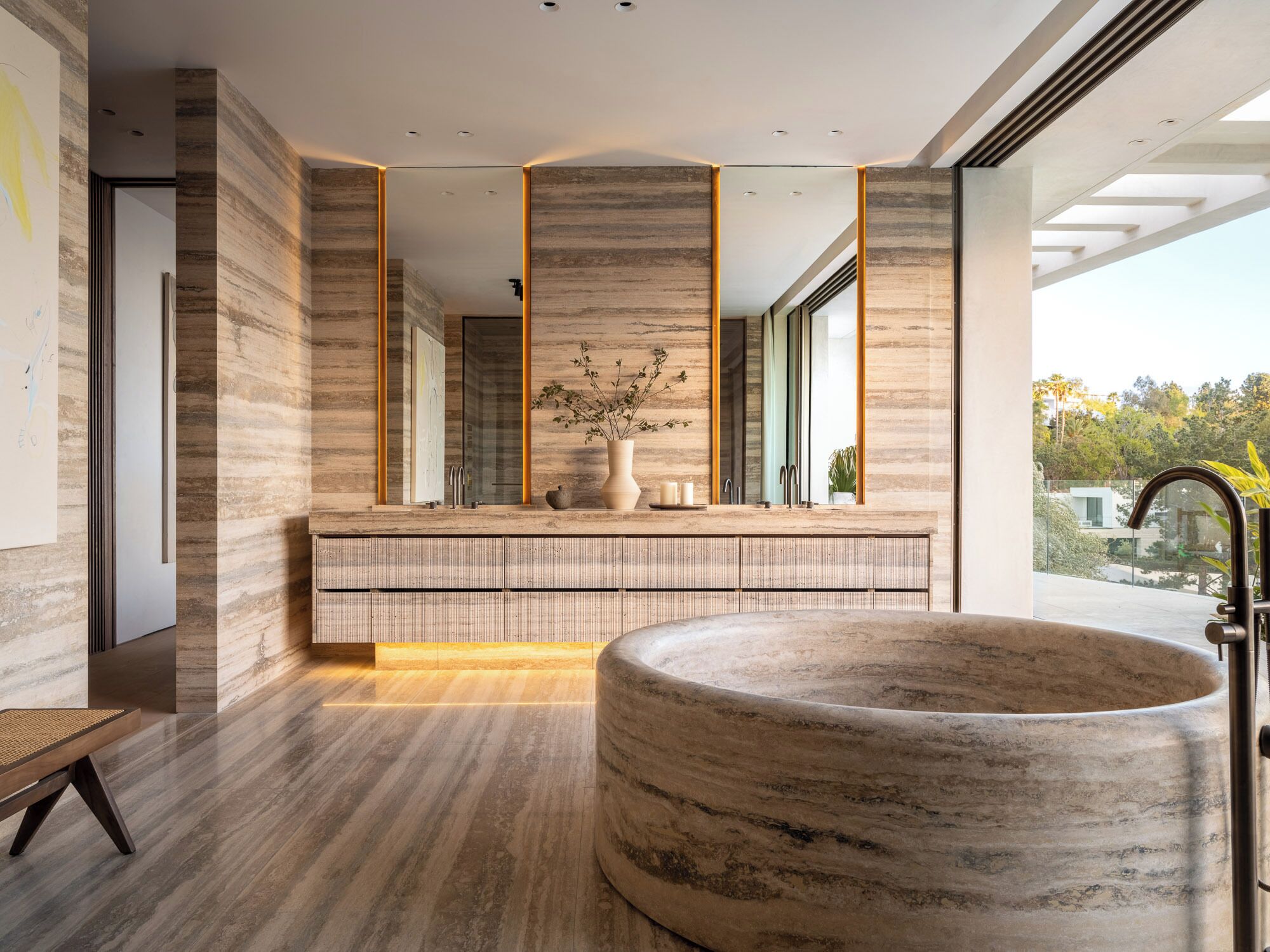 Luxury Villa, Multiple Beds, Pool Access, Ocean View (Stradella Mansion) | Interior