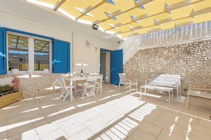 Outdoor dining - Villetta Sabbia e Mare by BrbarHouse (Torre Lapillo)