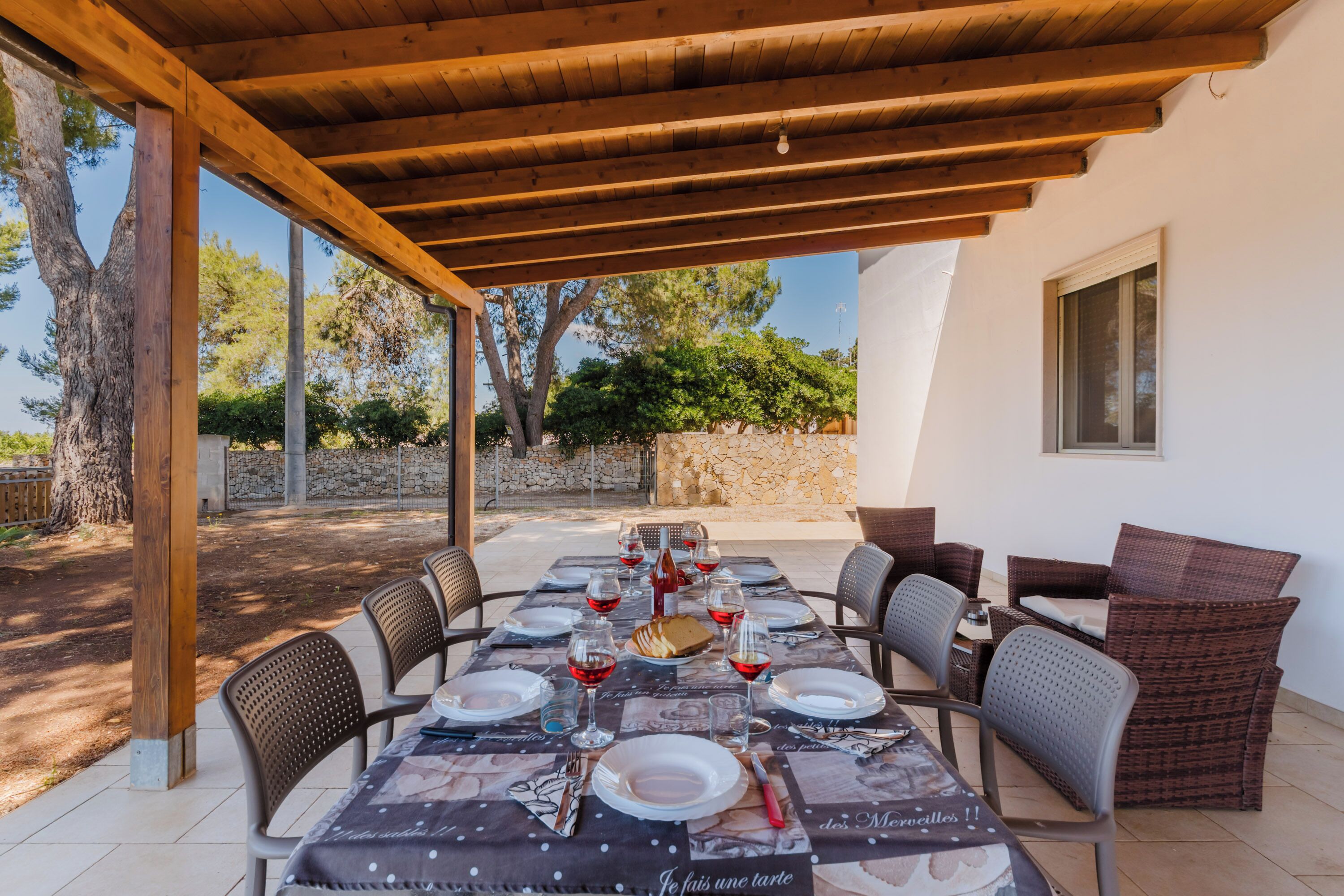 Udendørs spisemuligheder