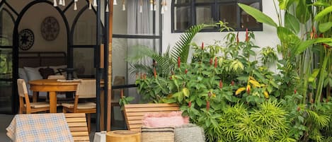 Luxury Villa, Patio, Pool View | Terrace/patio