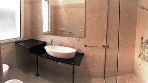 Room, 1 Bedroom, Balcony, Ocean View | Bathroom - Room-double Suite in Villa With Private (San Teodoro)