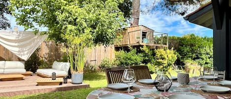 Restauration en plein air