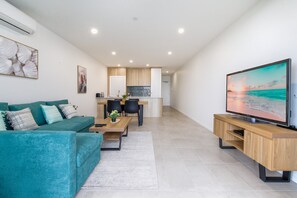 Apartment | Living area - Stunning 1-bed Bayside Apartment With Superb Views (Batemans Bay)