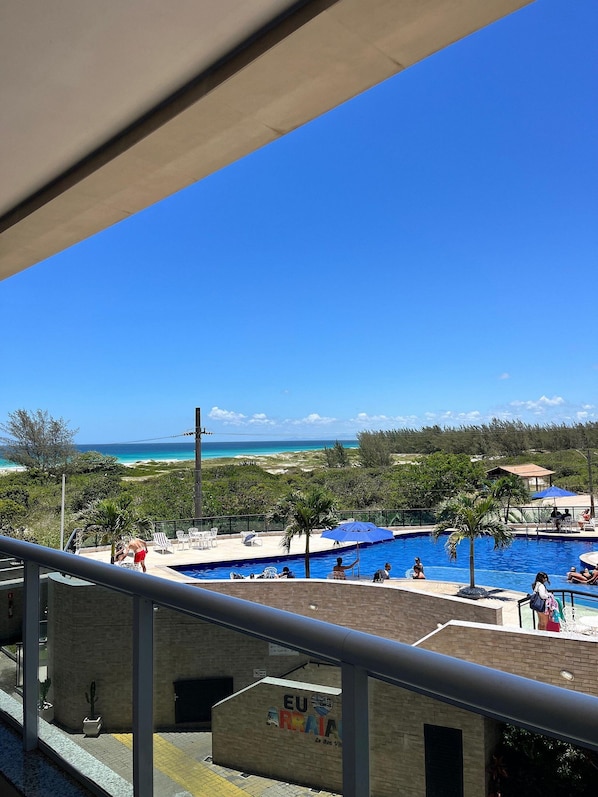 Apartment | Pool - Apartamento vista mar condomínio fechado (Arraial do Cabo)