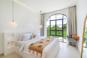 2 bedrooms, iron/ironing board, free WiFi, bed sheets - Stylish 2BR Pool Villa • Near La Brisa, Cafés & Surf (Badung Regency)