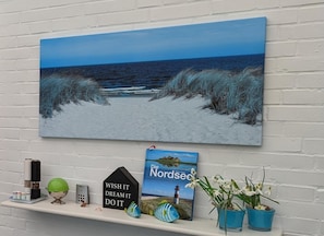 Bungalow | Living room - Strandnaher Bungalow in Dornumersiel (Dornum)