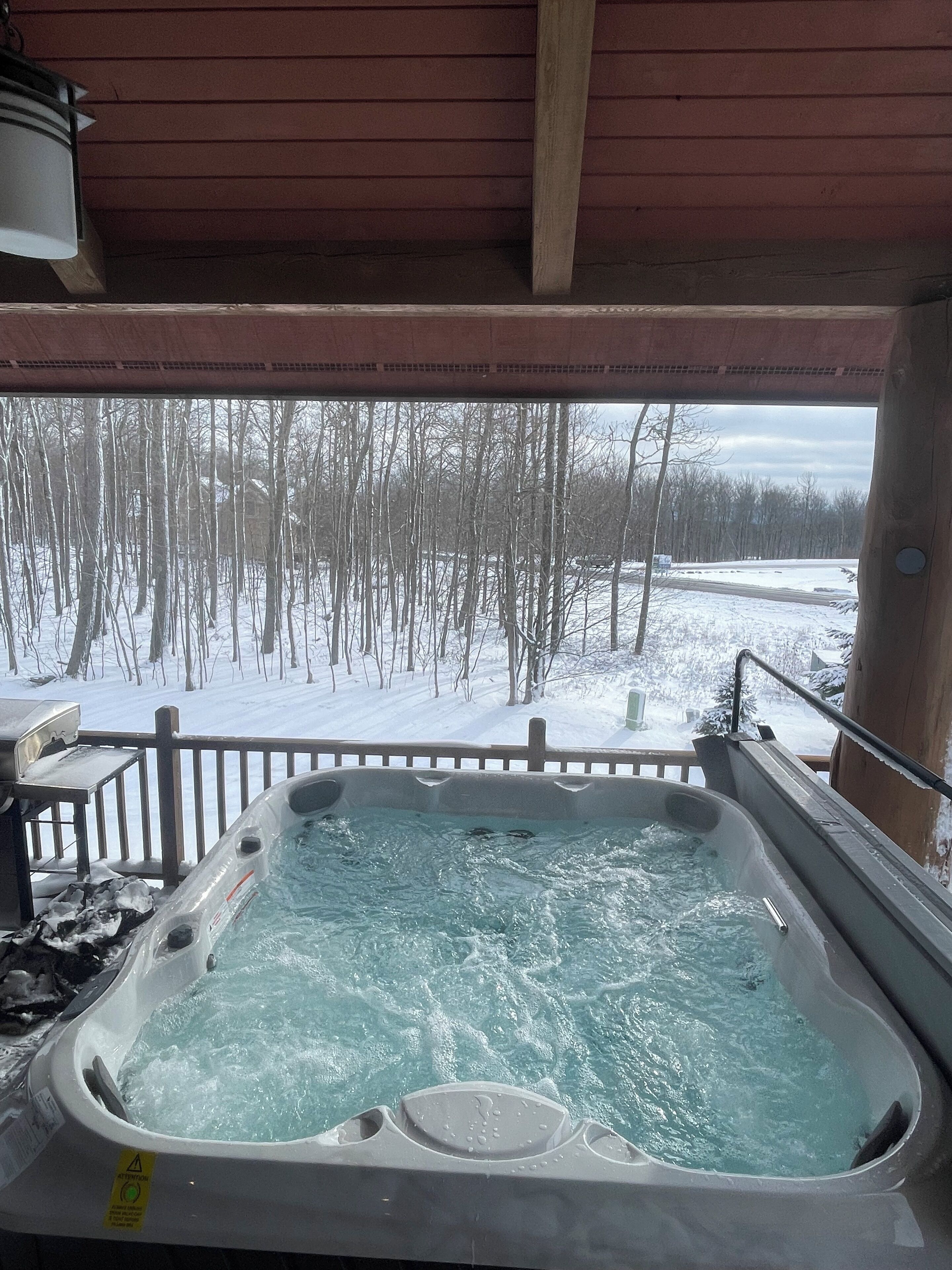 Bain à remous extérieur