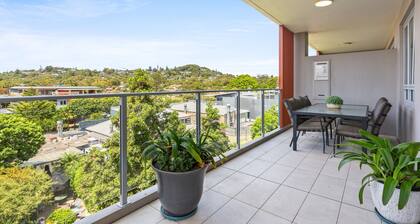 Seaside Retreat With Parking and Balcony