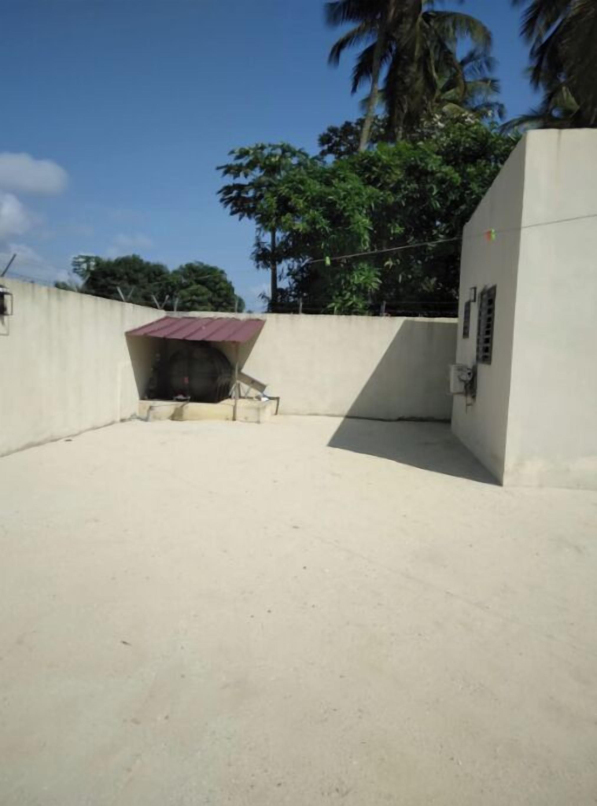 Enceinte de l’hébergement