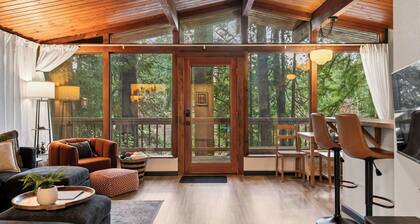 Oar & Evergreen: Forest Views + Private Dock