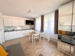 House | Living room - Beachfront Holiday Homes, Attractions for Children (Ustronie Morskie)