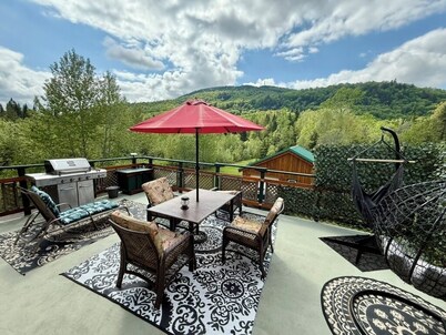 Charming ski cottage 30 min from Quebec city. Chalet du Hibou Voyageur.