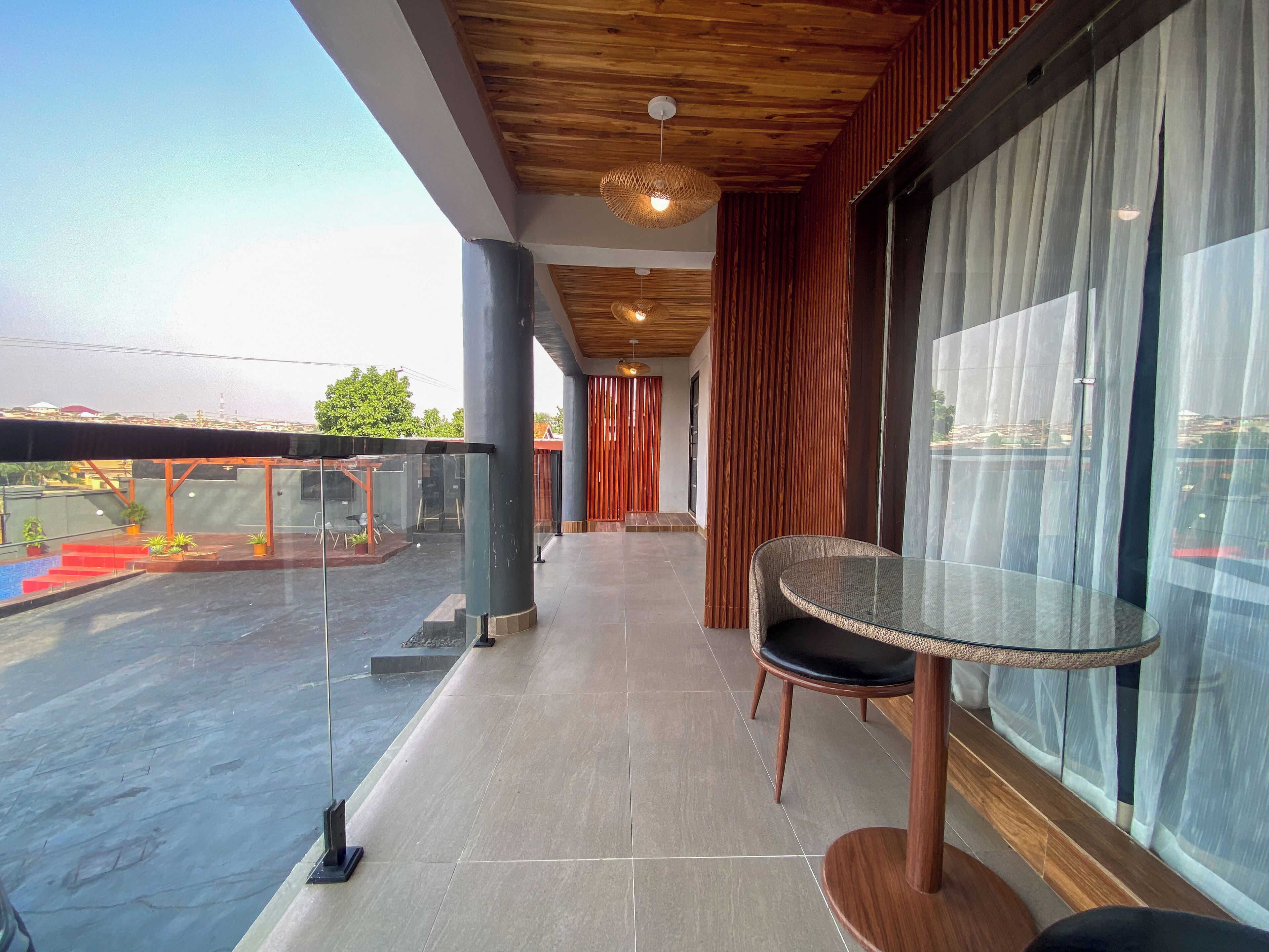 Desk, laptop workspace, free WiFi