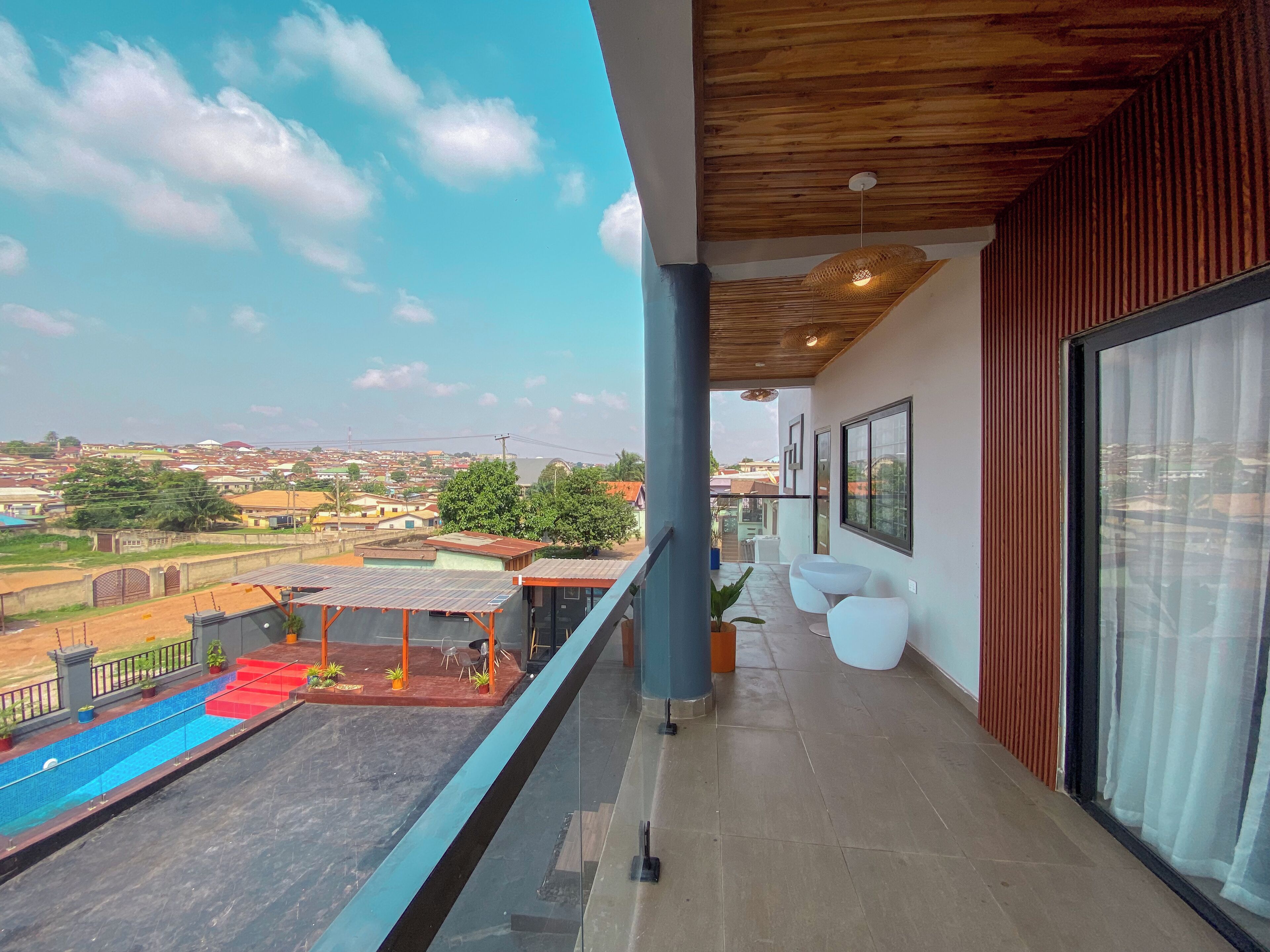 Apartemen Superior, balkon | Meja kerja, ruang kerja ramah laptop, dan Wi-Fi gratis