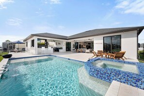 Una piscina climatizada