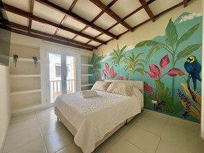 2 bedrooms, iron/ironing board, WiFi, bed sheets - Cozy duplex apartment at the City Center (Cartagena de Indias)