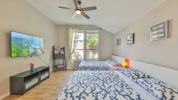 3 chambres, lit parapluie, Wi-Fi gratuit, draps fournis