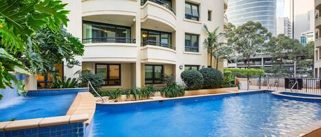 Lejlighed | Pool | Udendørs pool