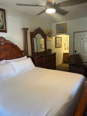 Iron/ironing board, WiFi, bed sheets