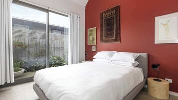 Apartamento | 1 quarto, roupa de cama