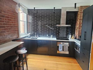 Fridge, microwave, oven, stovetop - Home away from home (Sandy Bay)