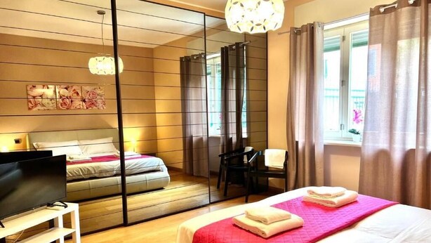 ห้องคอมฟอร์ทดับเบิล, ห้องน้ำรวม, วิวสวน | Wi-Fi ฟรี, ผ้าปูที่นอน