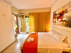 Kamar Double Comfort, pemandangan kebun | Wi-Fi gratis