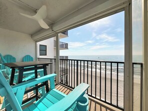 Outdoor dining - “Sun, Sand & Spectacular Views Family-Friendly Madeira Beach Condo-Corner Unit (Madeira Beach)