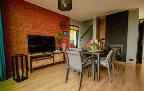 Living room - A Comfortable House in Kashubia for 6 People (gmina Stężyca)