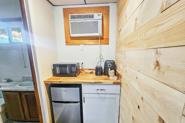 Quarto casal conforto | Cozinha privada