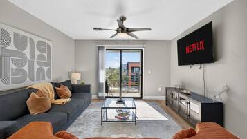 Een televisie en videogames