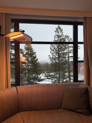 Living area - New! Luxury 2bd Monache Suite in the Village with View! (Mammoth Lakes)