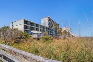 Exterior - Beachfront Condo with Ocean Balcony and Pools (Myrtle Beach)